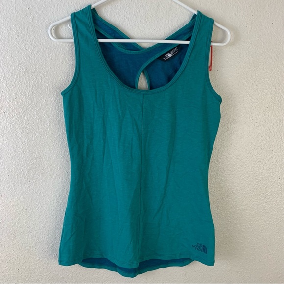 The North Face breezeback knit tank top women’s Size Small - Picture 2 of 8